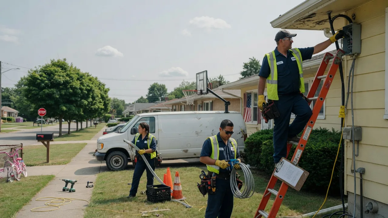 Licensed Electrician in Little York, NY near me